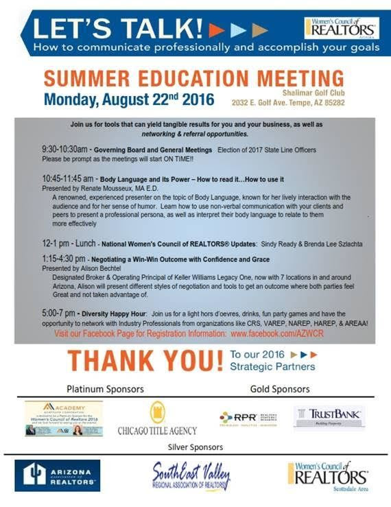 WCR summer 2016